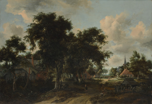 Entrance to a Village ca 1665