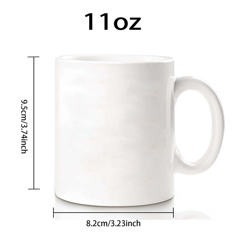 Keramiktasse mit Motiv, 301–400 ml