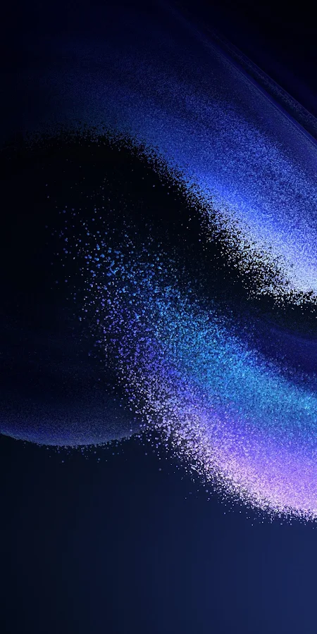 Abstract Blue Particle Wave Full HD iPhone Phone Wallpaper