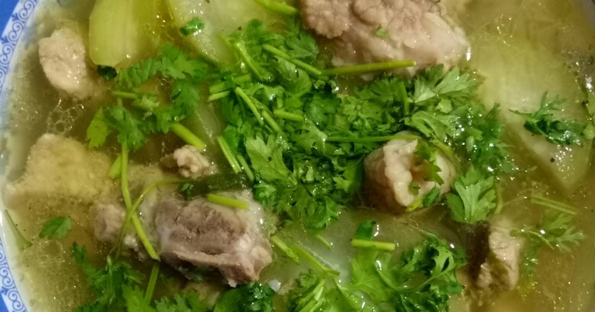 Canh bí đao nấu thịt
