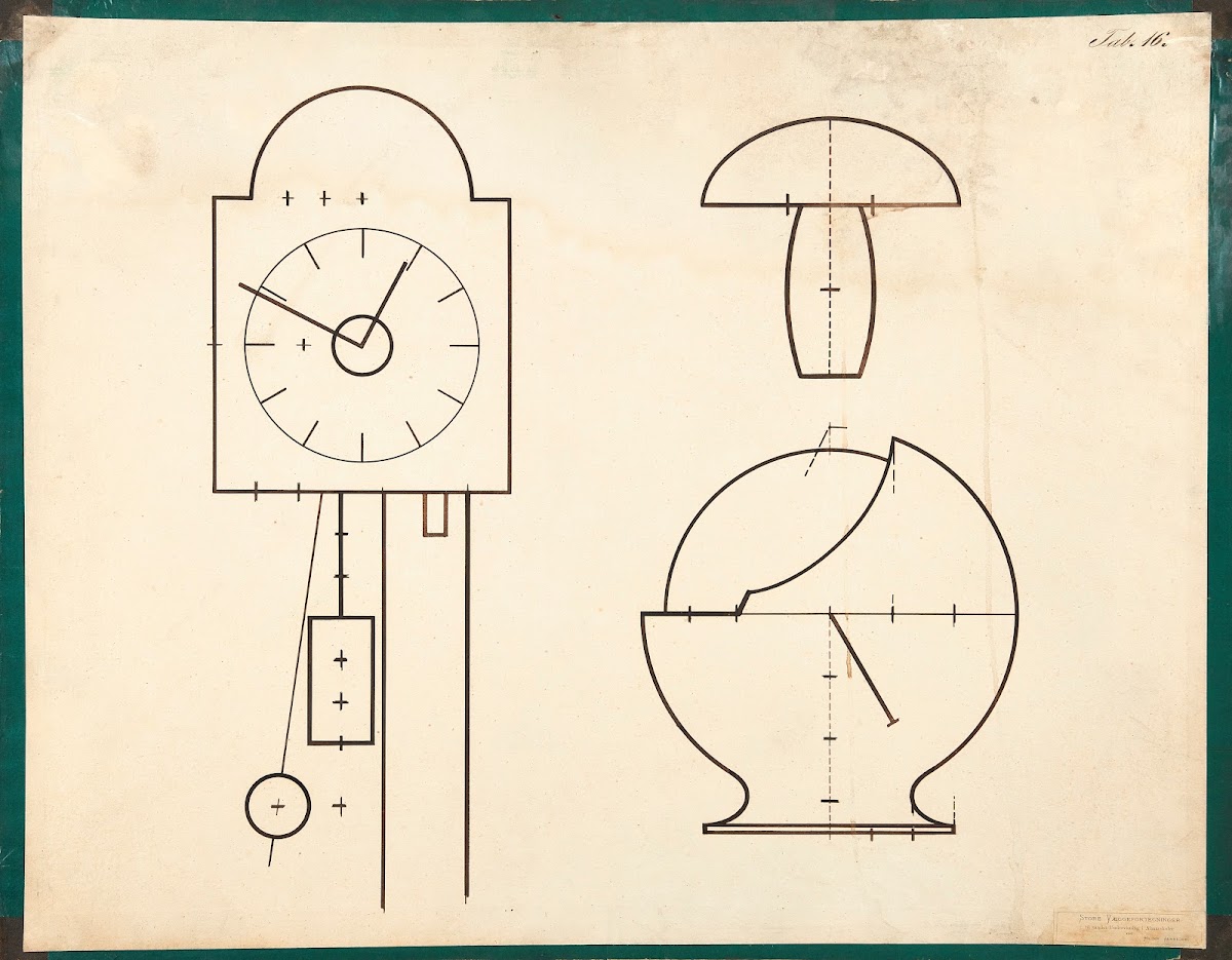 Clock toadstool 1900