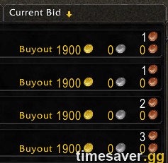 WoW Classic Auction House buyout listings priced in gold — what SoD gold buys