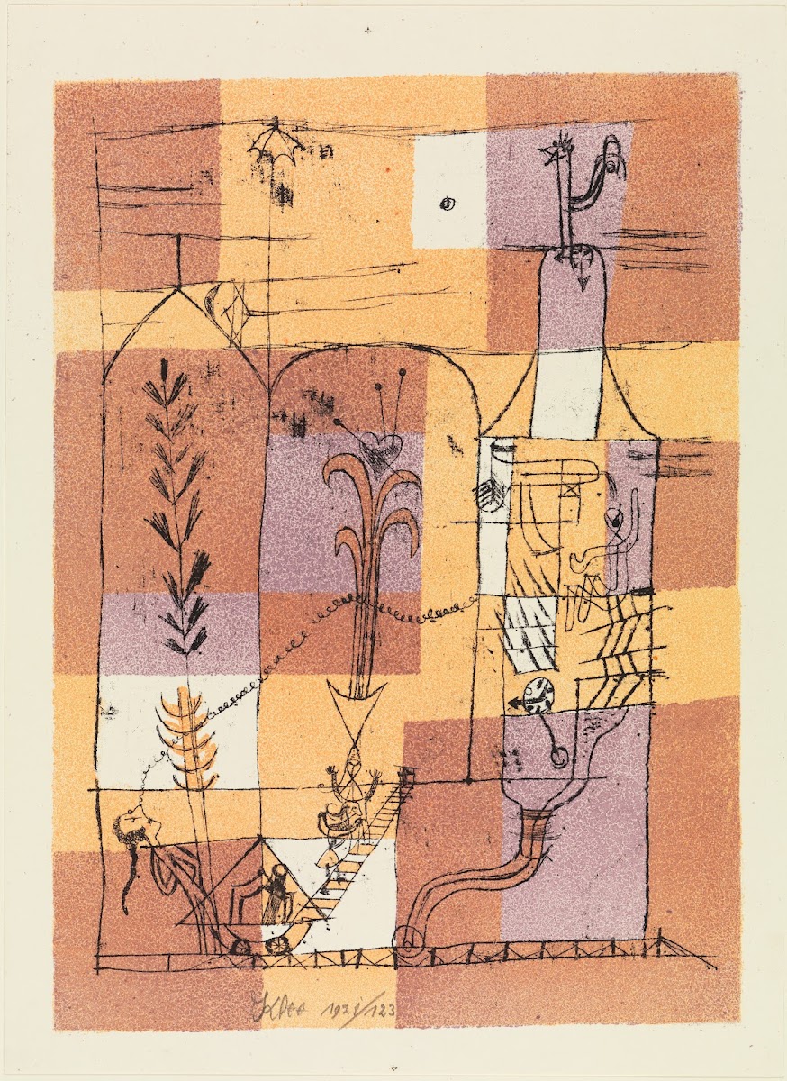 Hoffmanneske Szene 1921