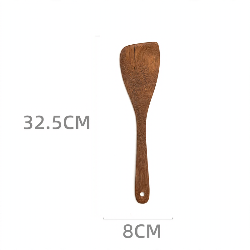 Wooden cooking utensils, various shapes