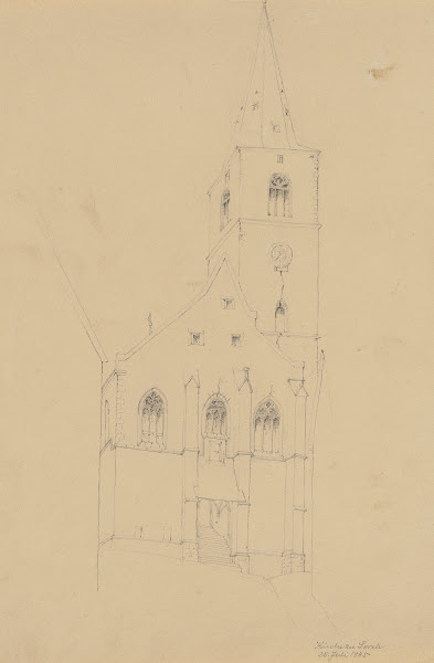 Sankt Martin in Lorch am Rhein 1845