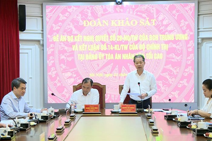 Tổ chức hoạt động của ngành Tòa án đã tinh gọn, hiệu quả - Báo Công Lý