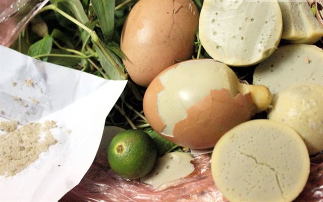 Trứng Gà Nướng Thái Lan