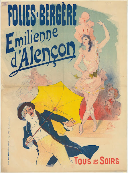 Folies Bergère Emilienne dAlençon tous les soirs 1893