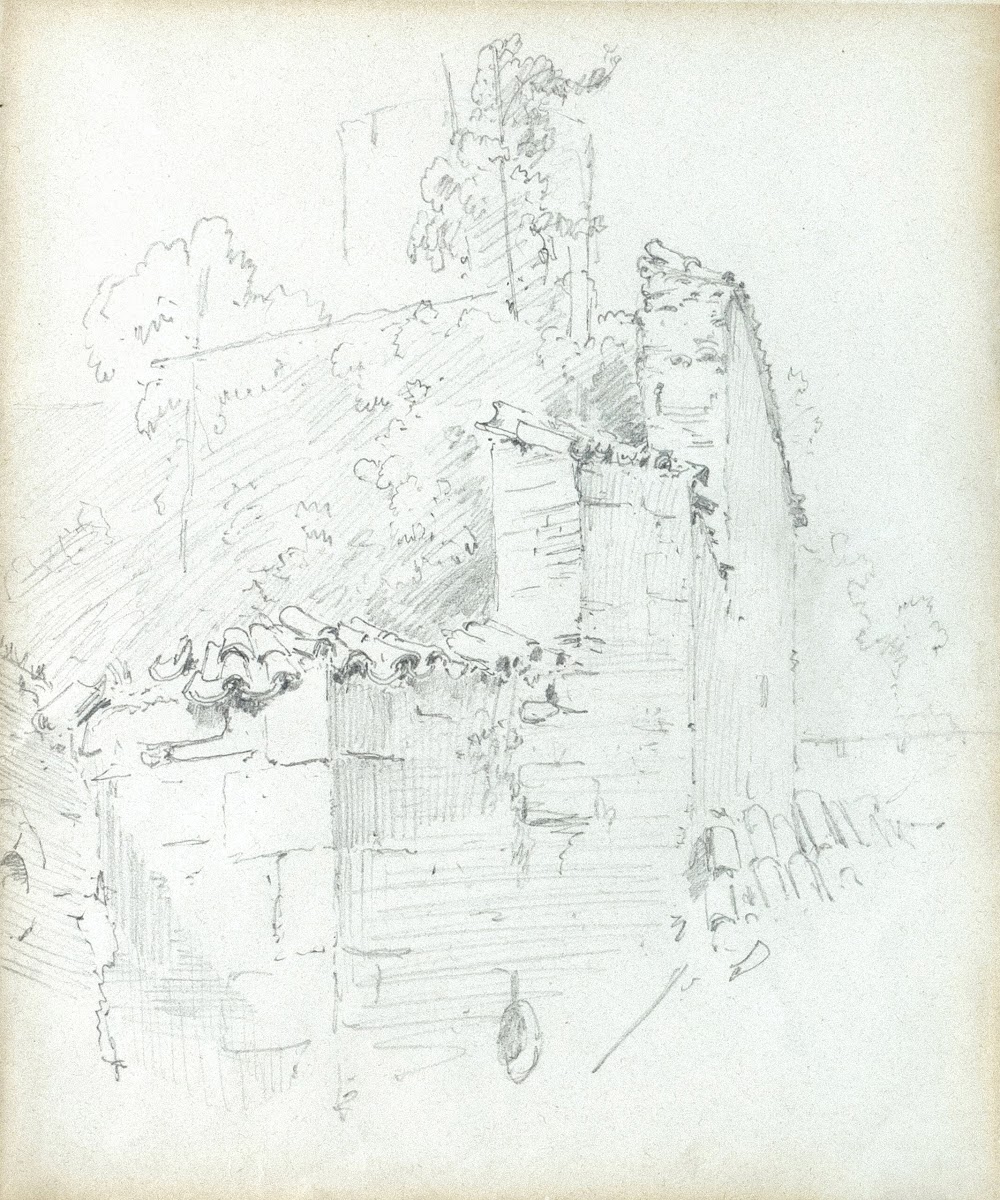 Festungsmauer between 1848 and 1849