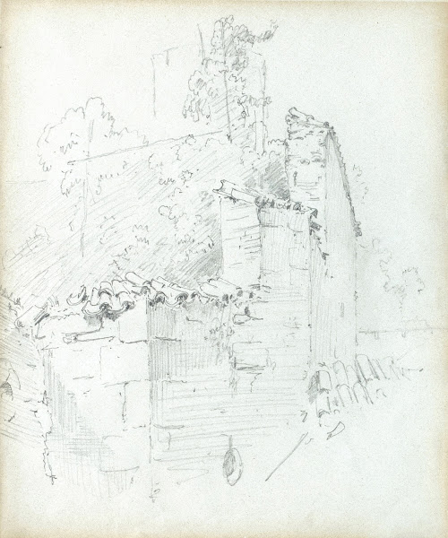 Festungsmauer between 1848 and 1849