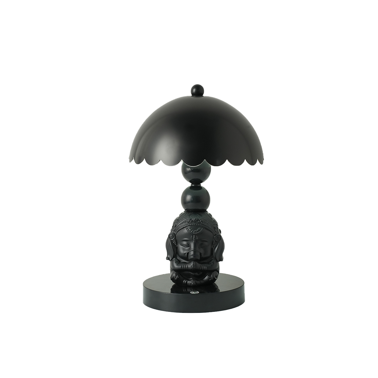Elefanten-Tischlampe mit Reliefdetails, europäisches Design