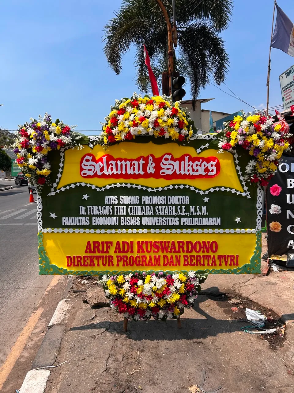 Bunga Papan Grand Opening Bandung