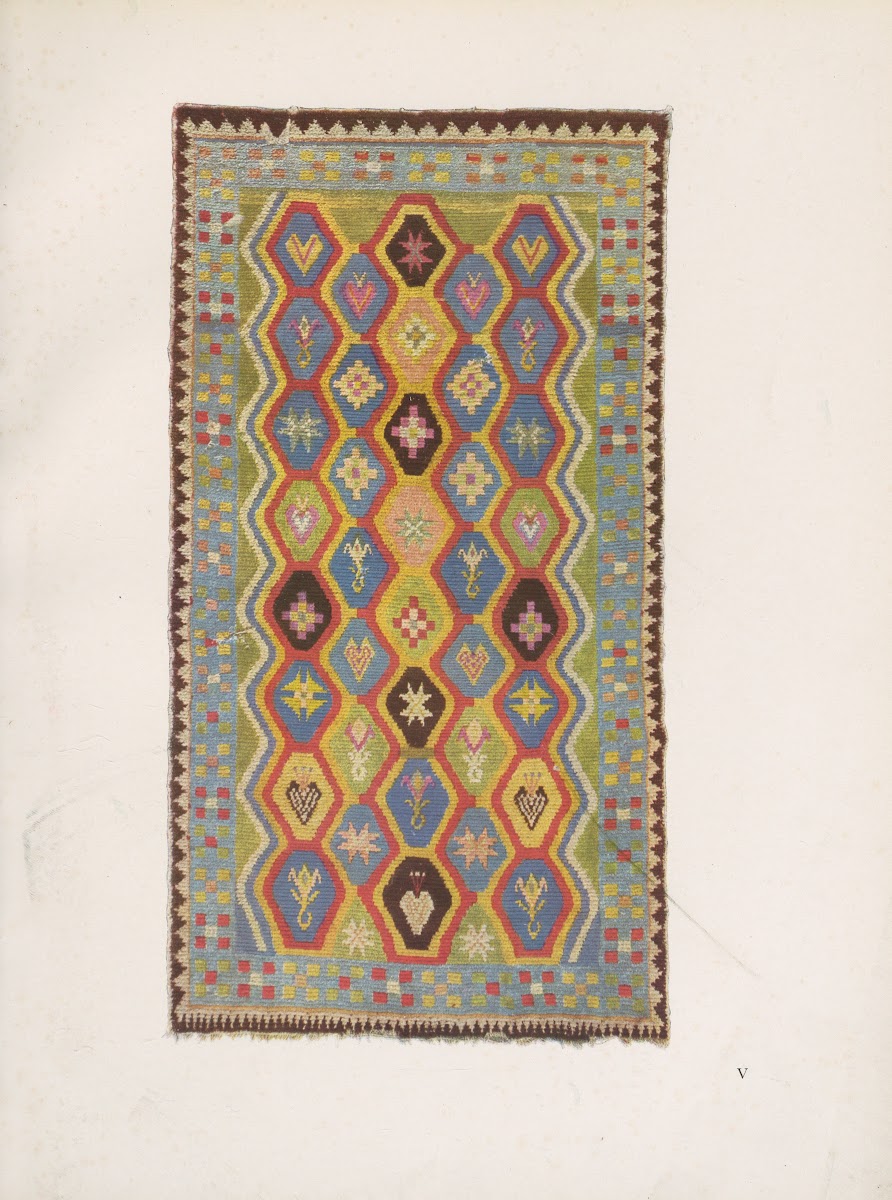 Ostpreussische Bauernteppiche Pl06 1937