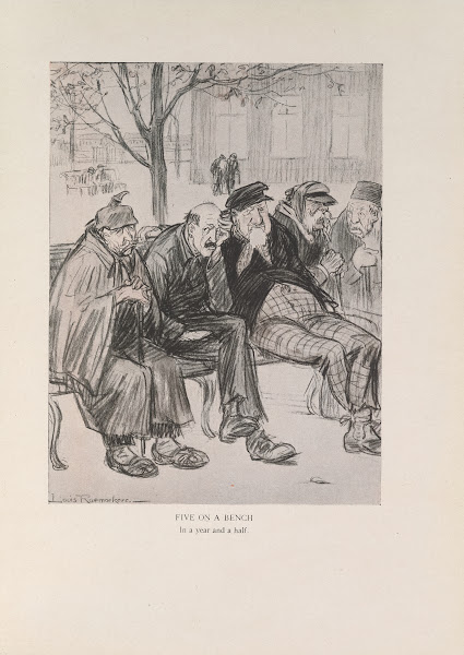 Five on a Bench 1916 1917