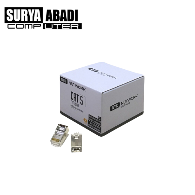 KONEKTOR RJ45 NYK CAT 5 FTP