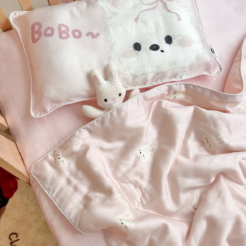 Summer blanket for children made from Lyocell fiber