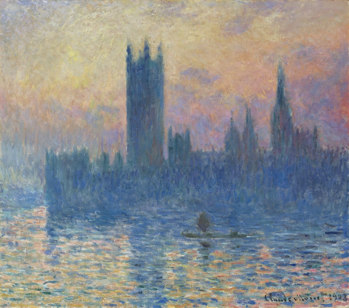 The Houses of ParliamentSunset 1903