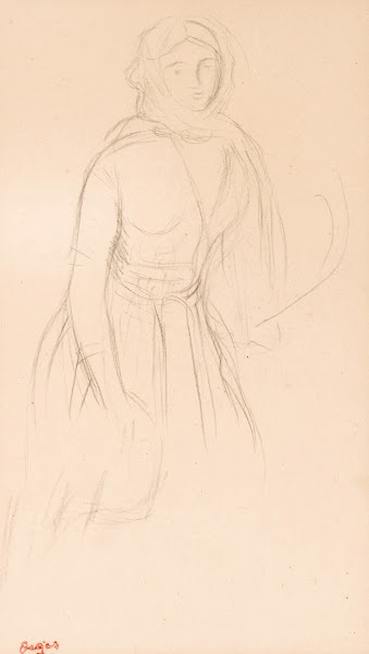 Jeune femme vue de face