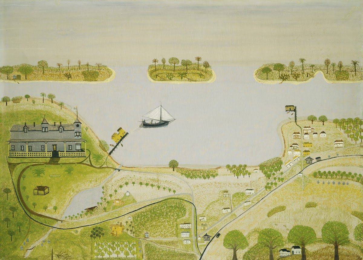 Southern Resort Town c 1880