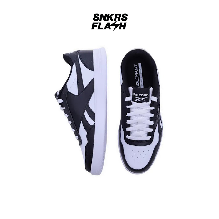 REEBOK COURT ADVANCE WHITE BLACK - Size 42