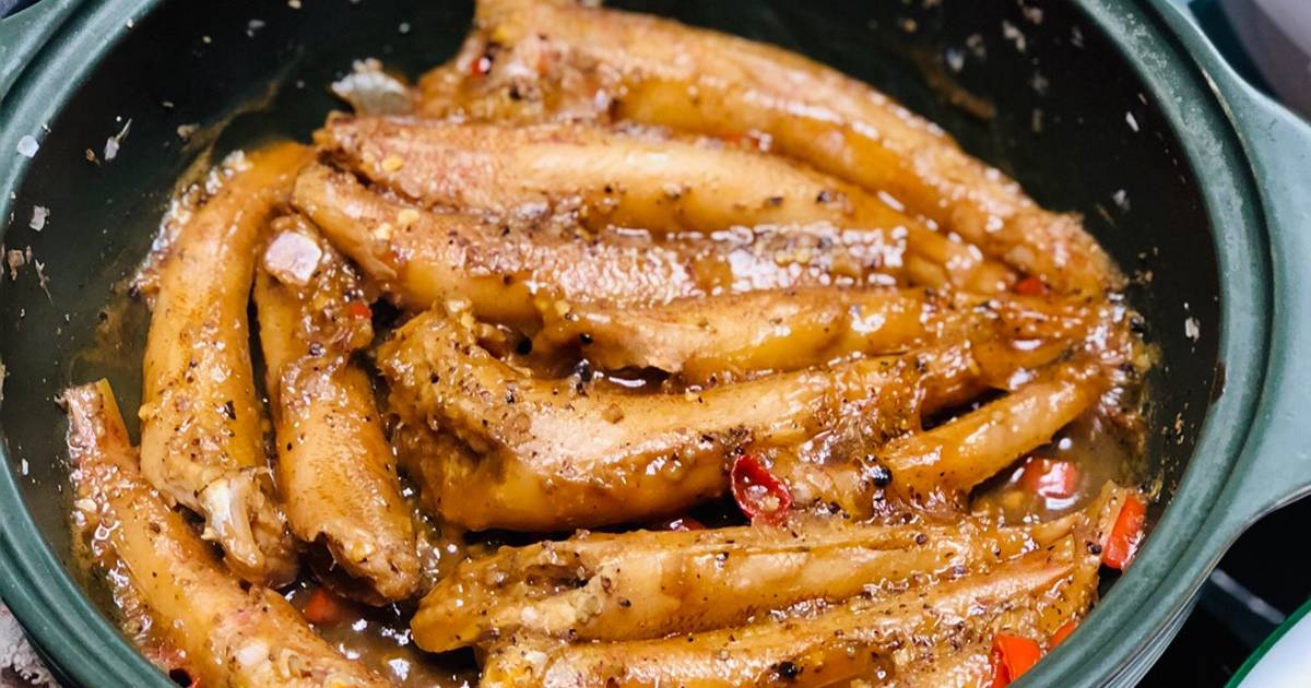 Cá bống biển kho tiêu