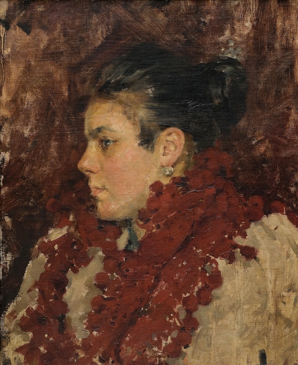 El chal rojo 1898
