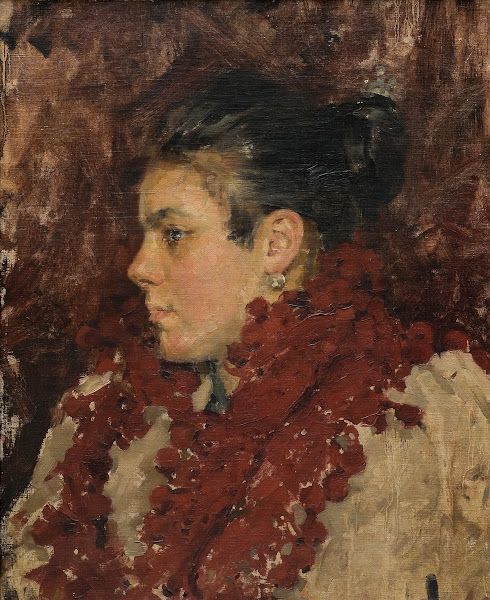 El chal rojo 1898