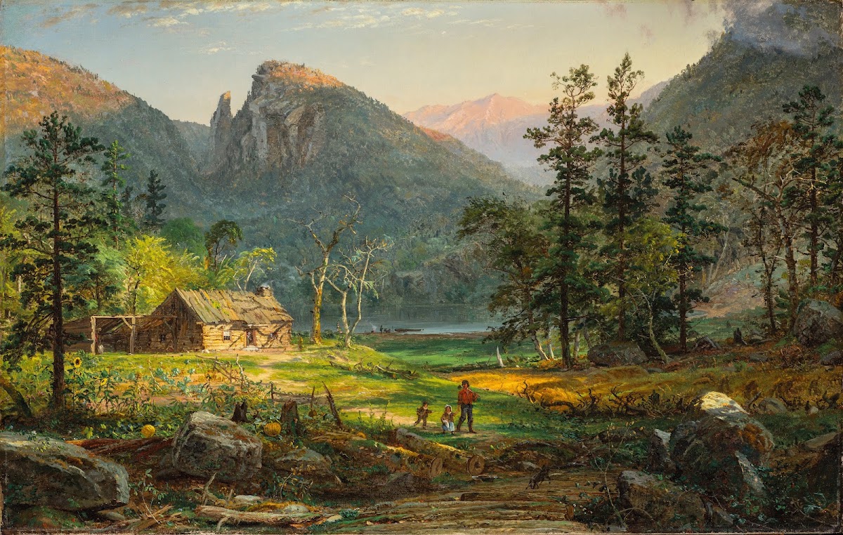Pioneers Home Eagle Cliff White Mountains 1859