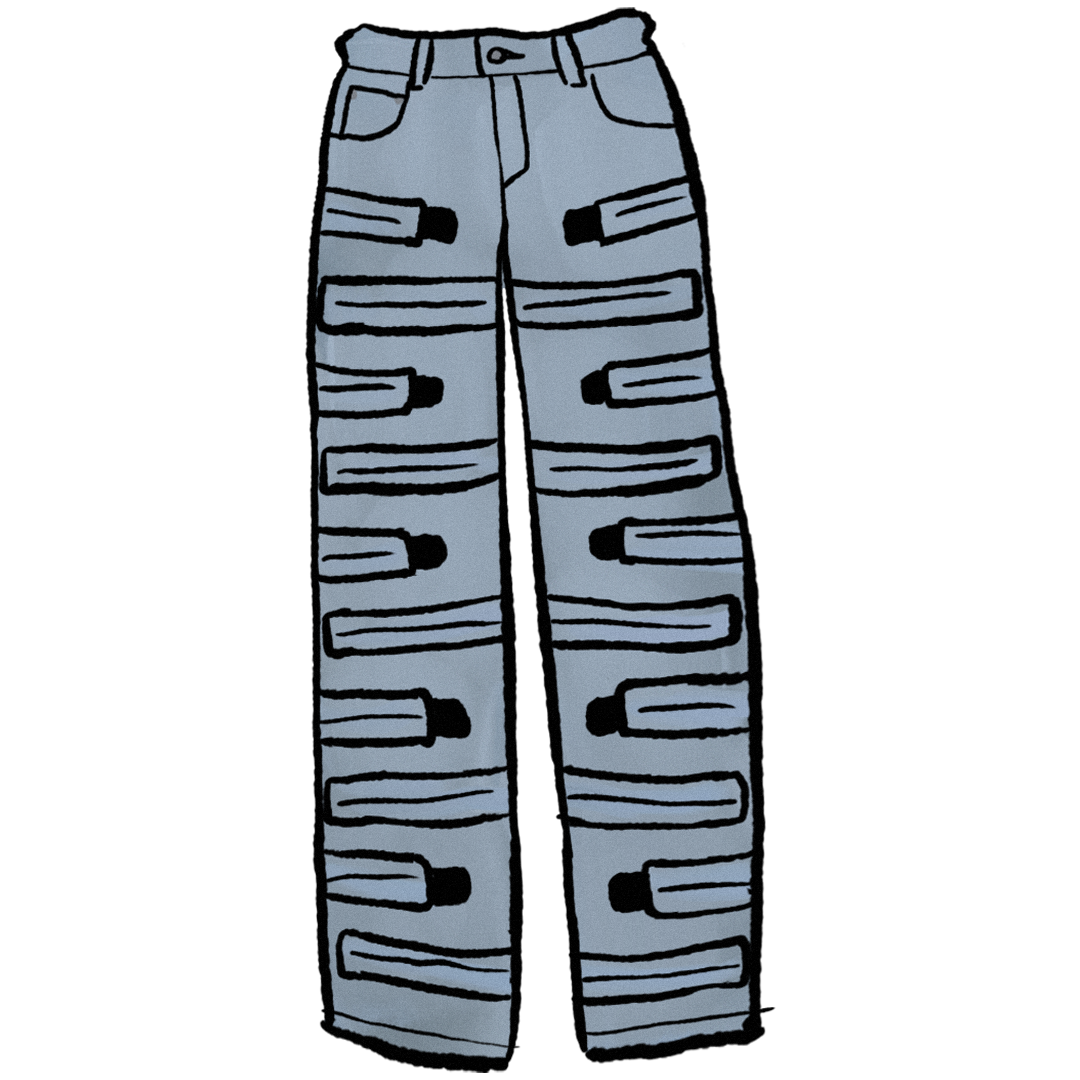 Yeezy Multi Strap Jeans product image