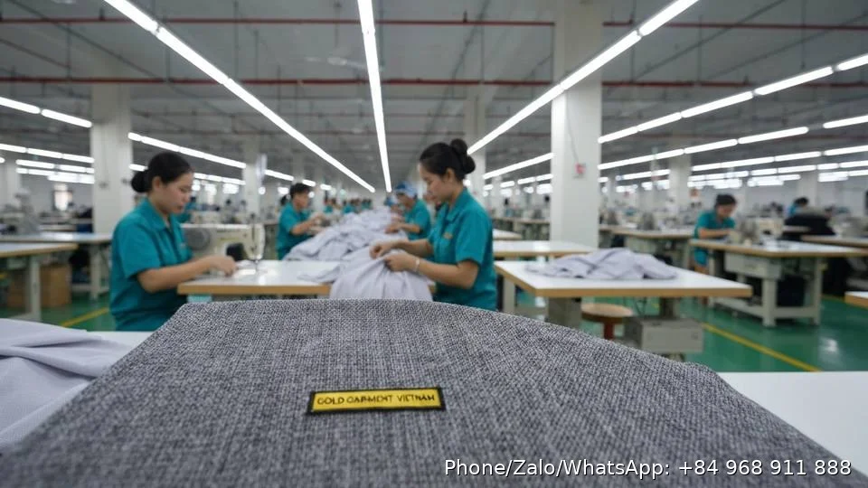 Garment Production Factory - Gold Garment Vietnam