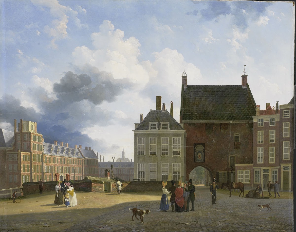The Gevangenpoort and the Plaats The Hague 1825   1860