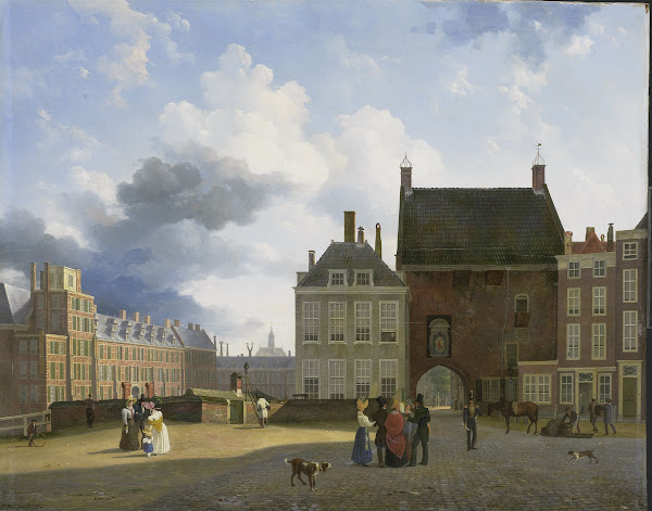The Gevangenpoort and the Plaats The Hague 1825   1860