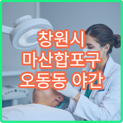 창원시 마산합포구 오동동 야간 산부인과 생리불순 진료