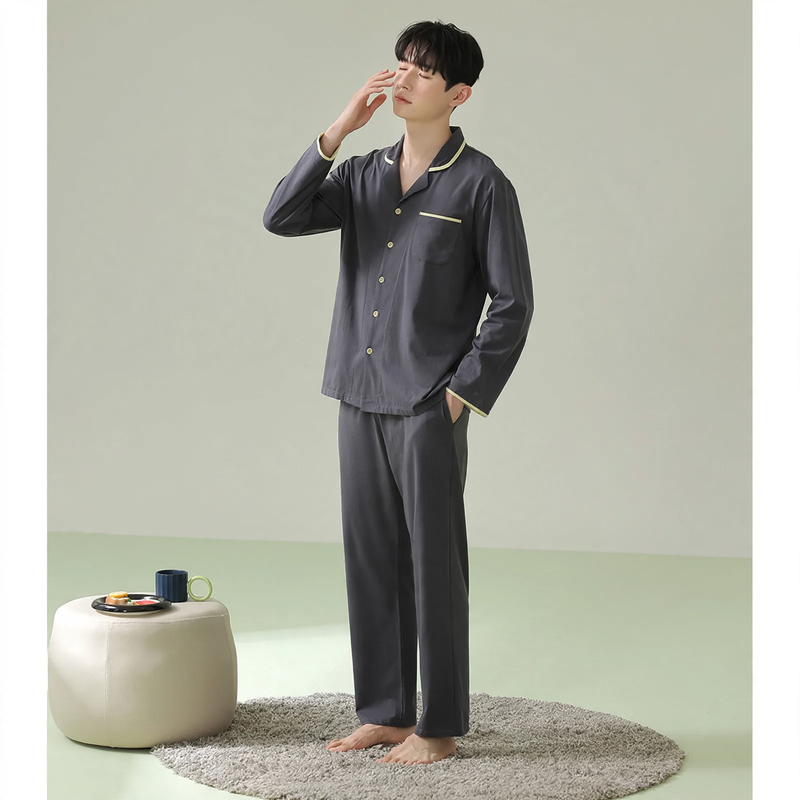 Cotton pajamas, antibacterial, for men and women