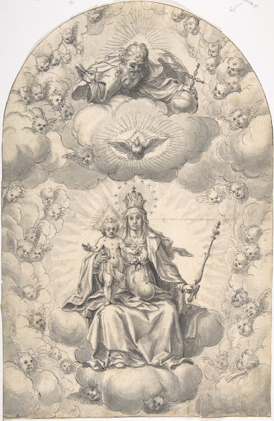 Madonna and Child Enthroned late 16thearly 17th century