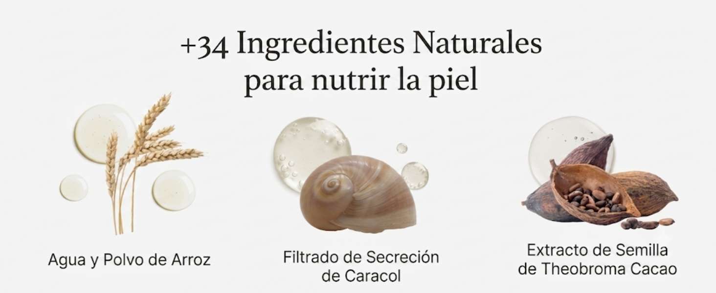 Modo de uso del Arencia Rice Mucin Cleanser