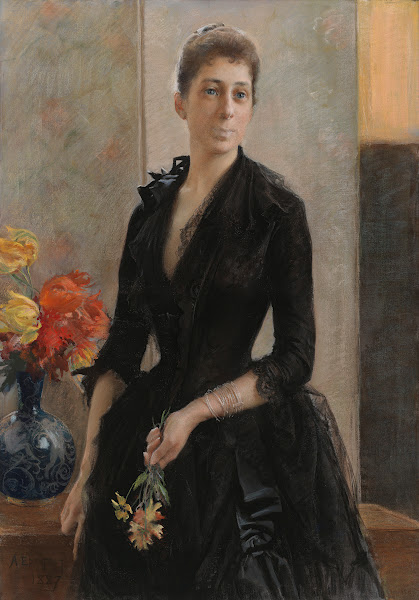 Portrait Of Mme Weissgerber De Stragewicz Later Mme R Berenger 1887