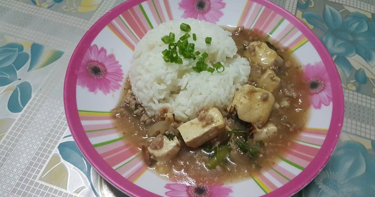 SP.0396 - Cơm Tàu Hủ Xốt Thịt Kiểu Quảng Đông