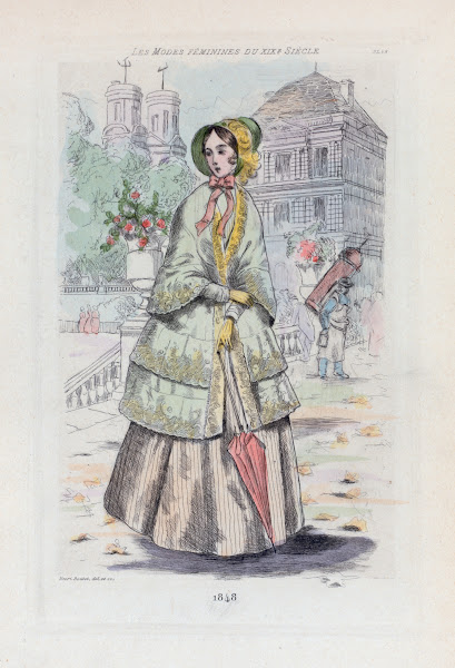 1848 Womens fashion in nineteenth century Paris 1902