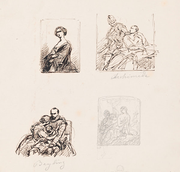 Archimedes and Three Portraits