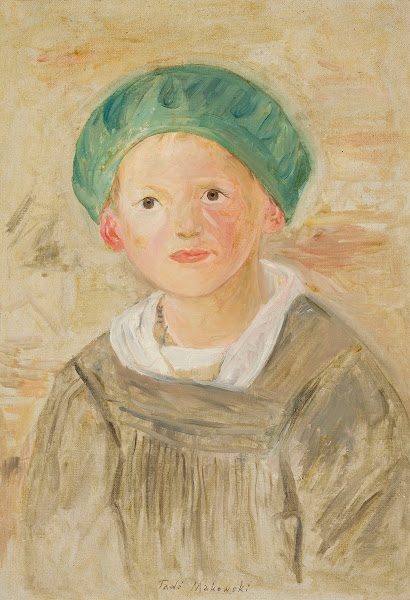 Boy in a green cap 1923