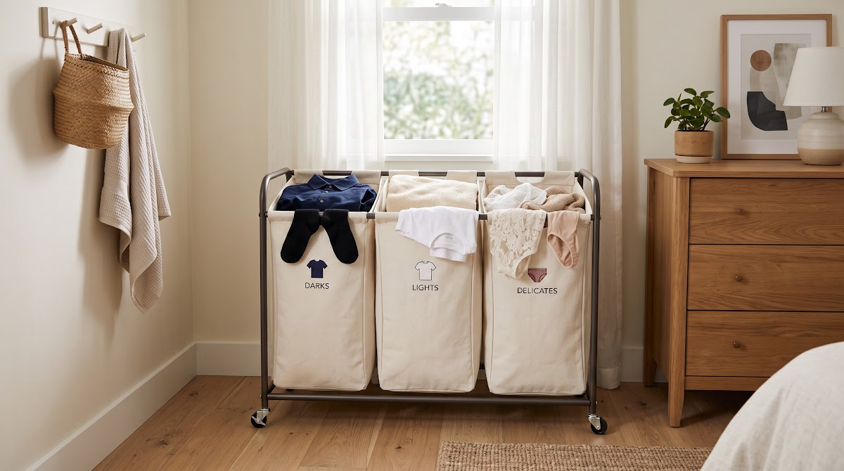 Best Laundry Hampers for Small Spaces (2026) - BEST BUDGET — IN CONTEXT