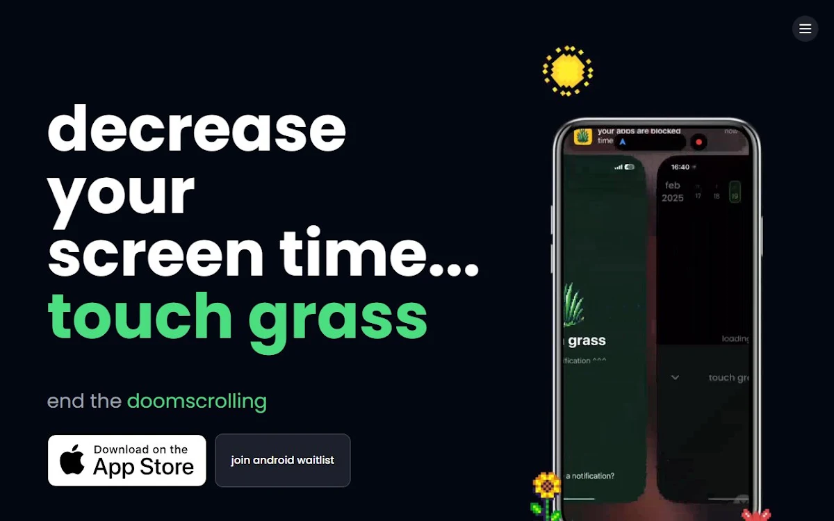 Captura de touch grass