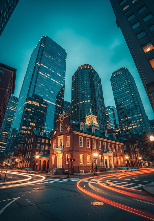 Old and New Boston Architecture