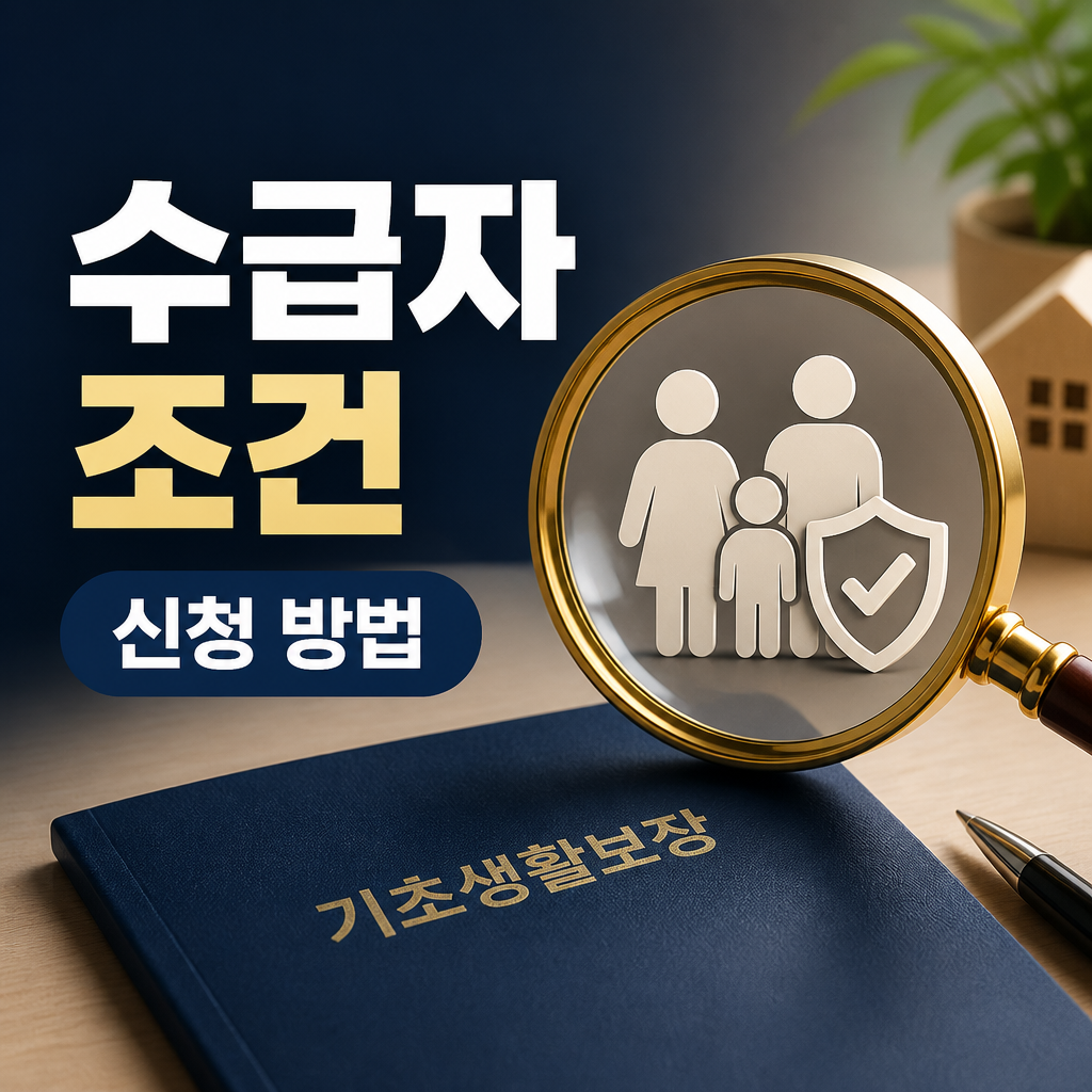 기초생활보장 수급자 조건 확인하는 방법