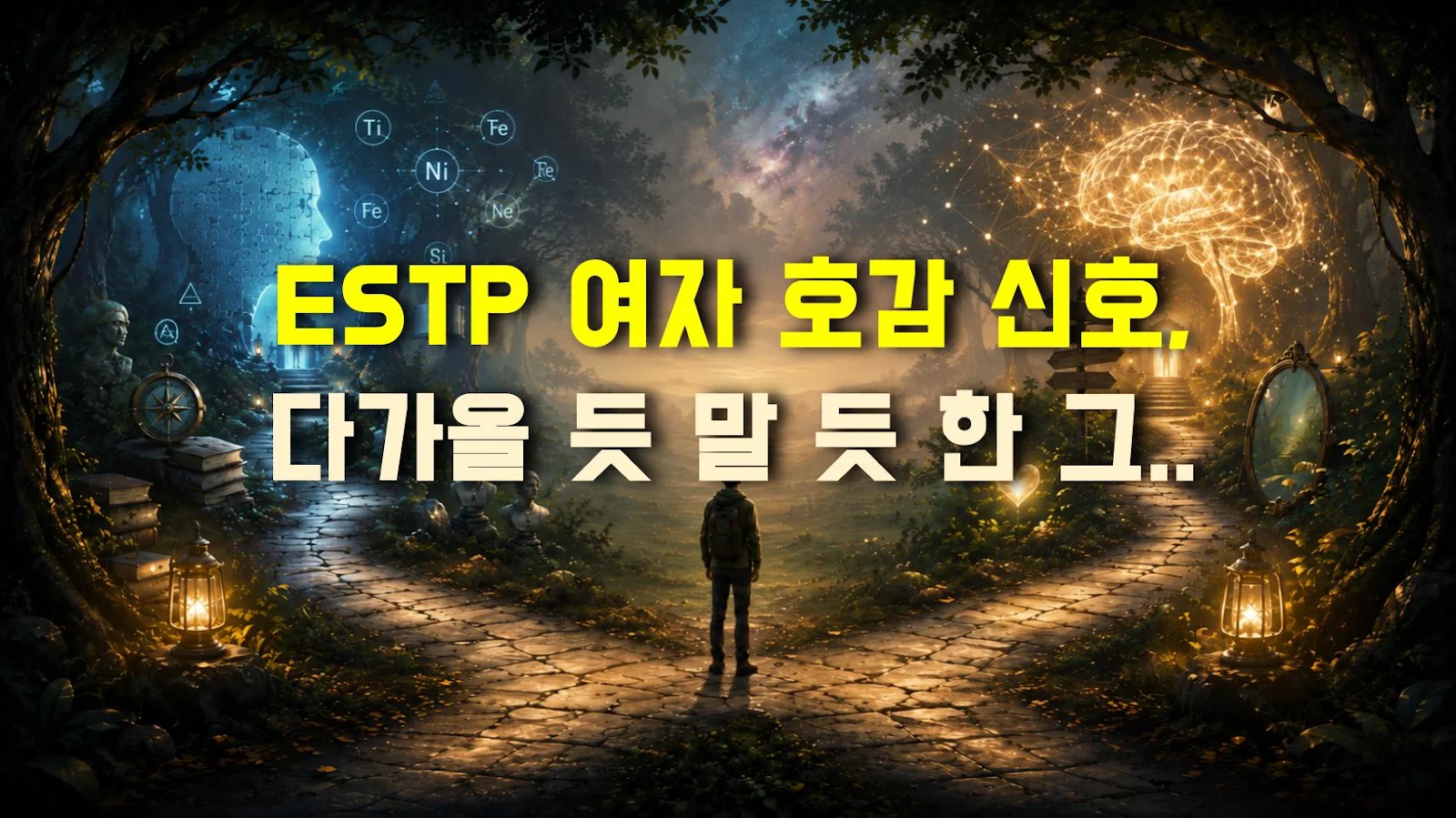 ESTP 여자 호감 신호, 다가올 듯 말 듯 한 그녀의 마음