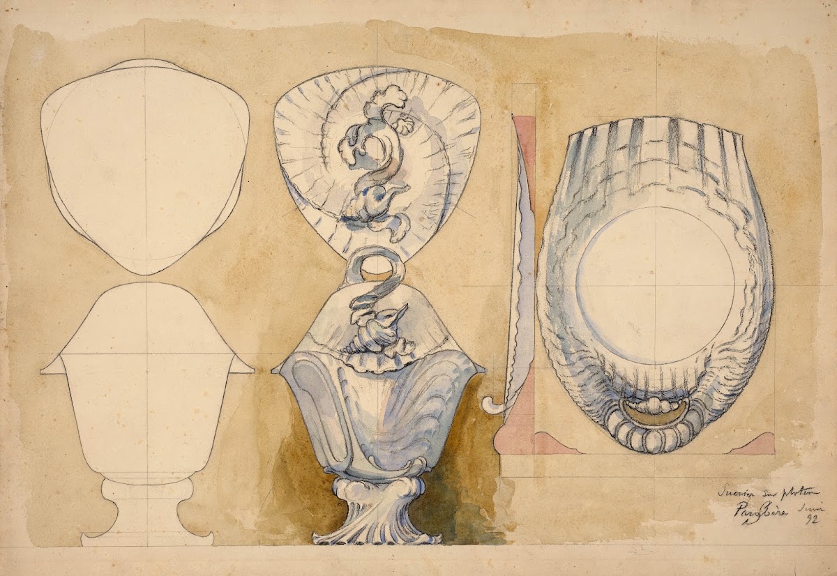 Study for a sugar bowl 1892