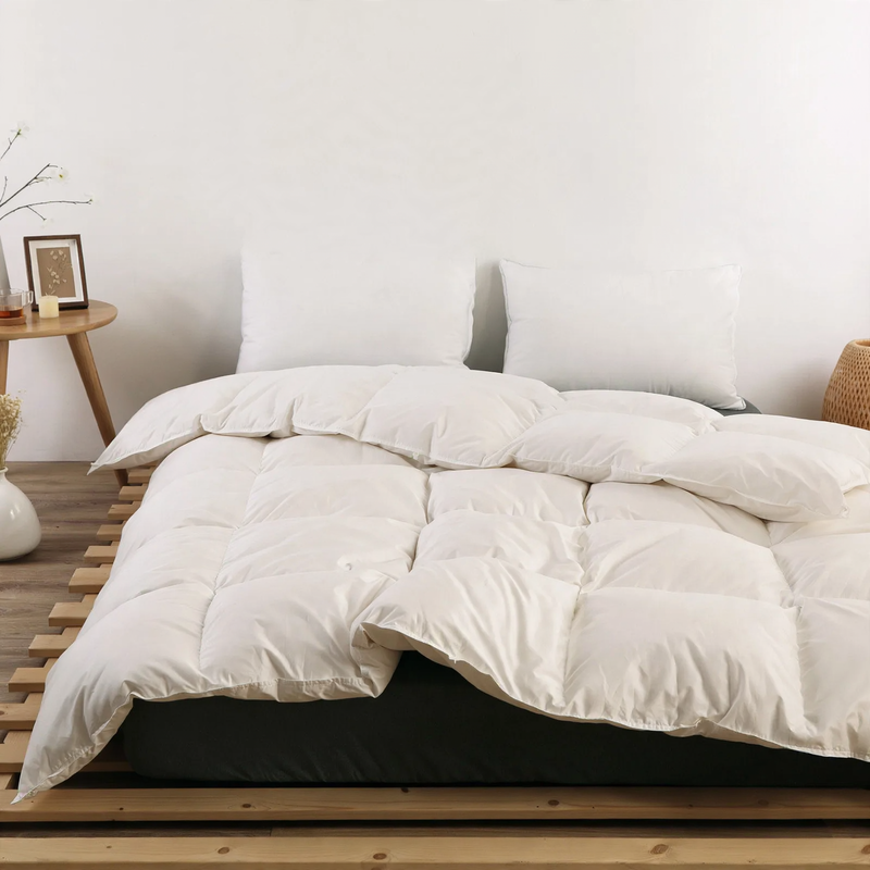 Goose down duvet, cotton, 4–5 kg