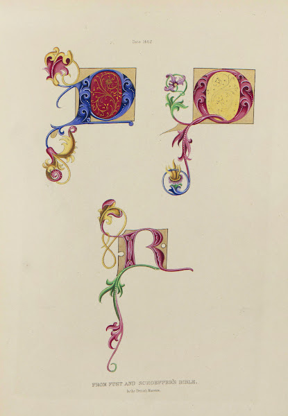 Alphabets  numerals and devices of the middle ages Pl15 1845