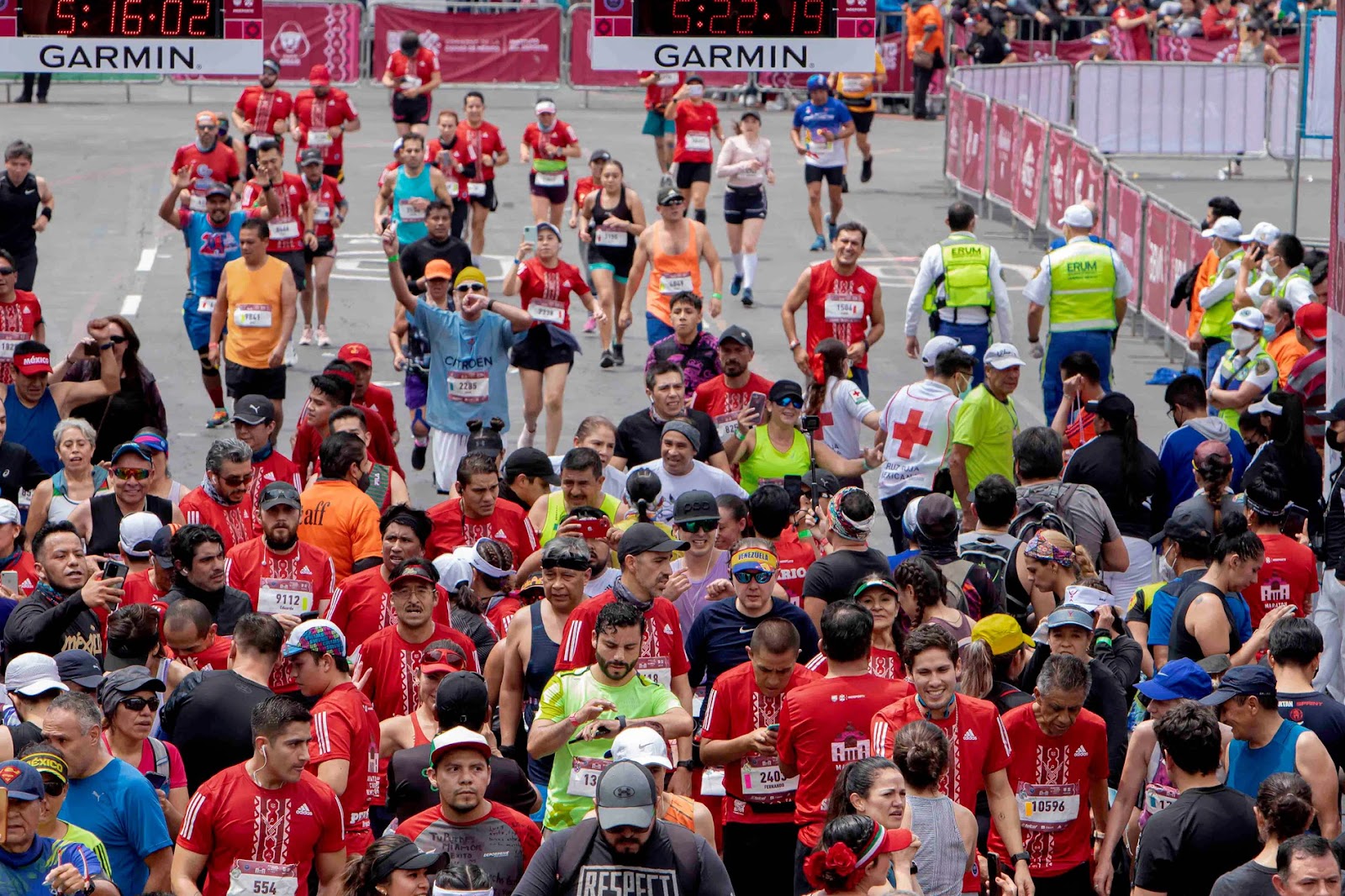 Fotografía finisher de CDMX MARATHON